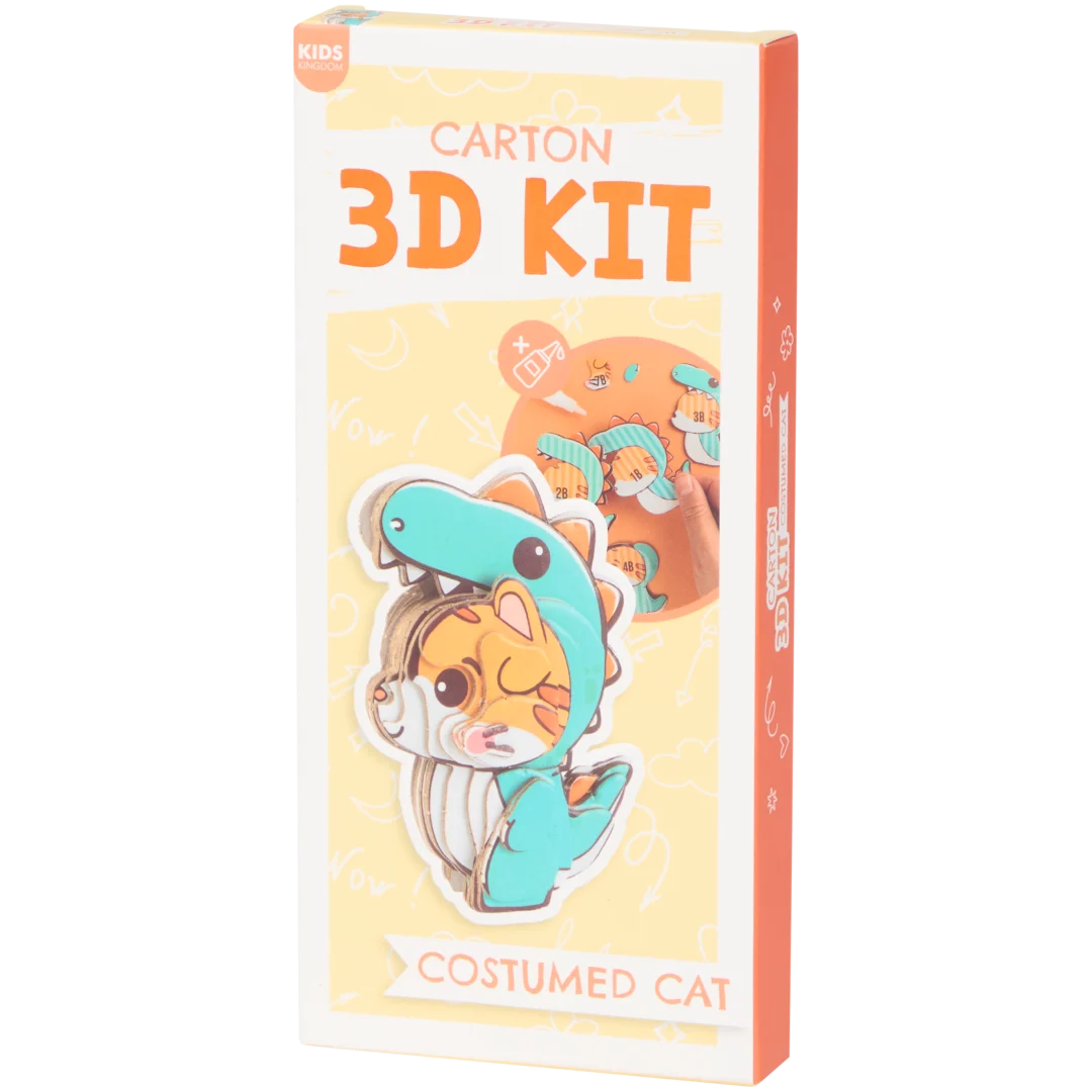 Kit créatif animal 3D Kids Kingdom