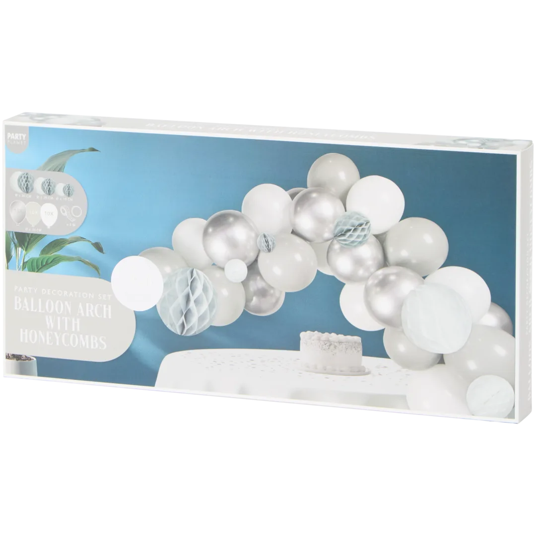 Ballonnenboogset met honeycombs
