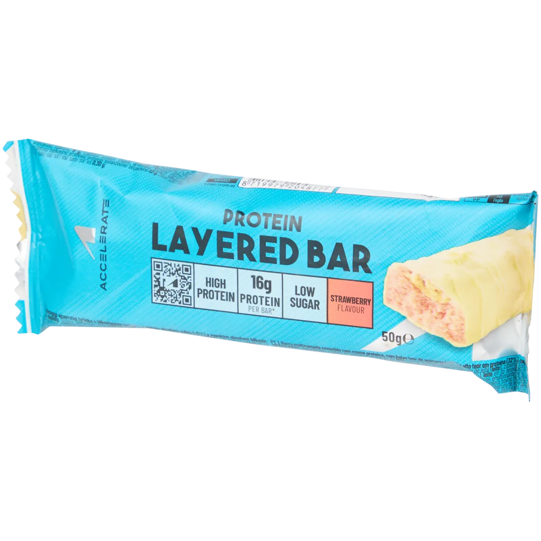 Accelerate eiwitreep Aardbei 1