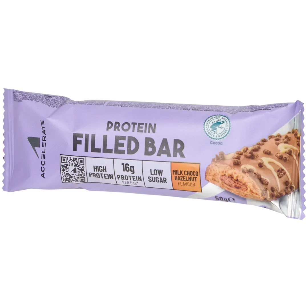 Accelerate eiwitreep Chocolade hazelnoot 1