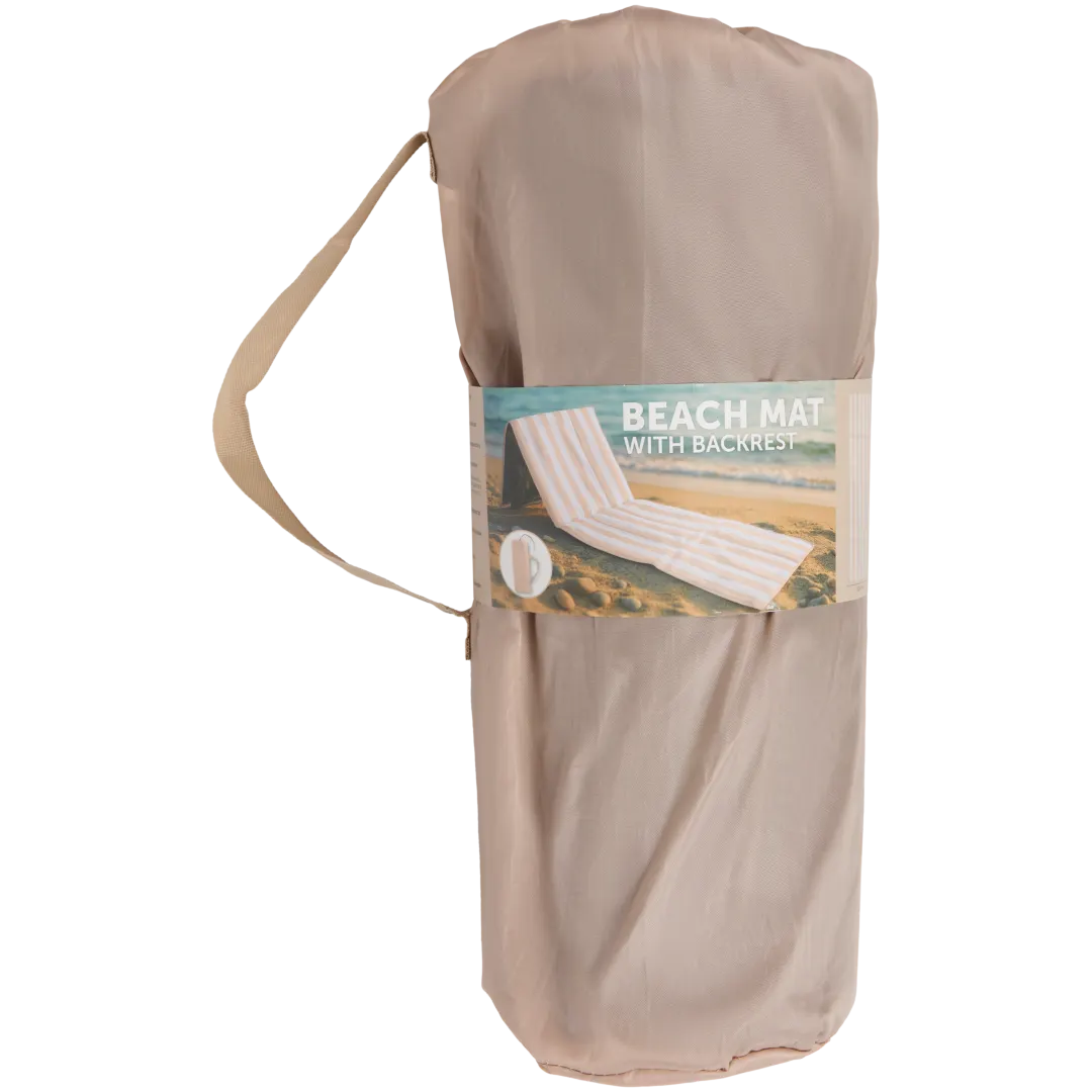 Telo mare con poggiaschiena