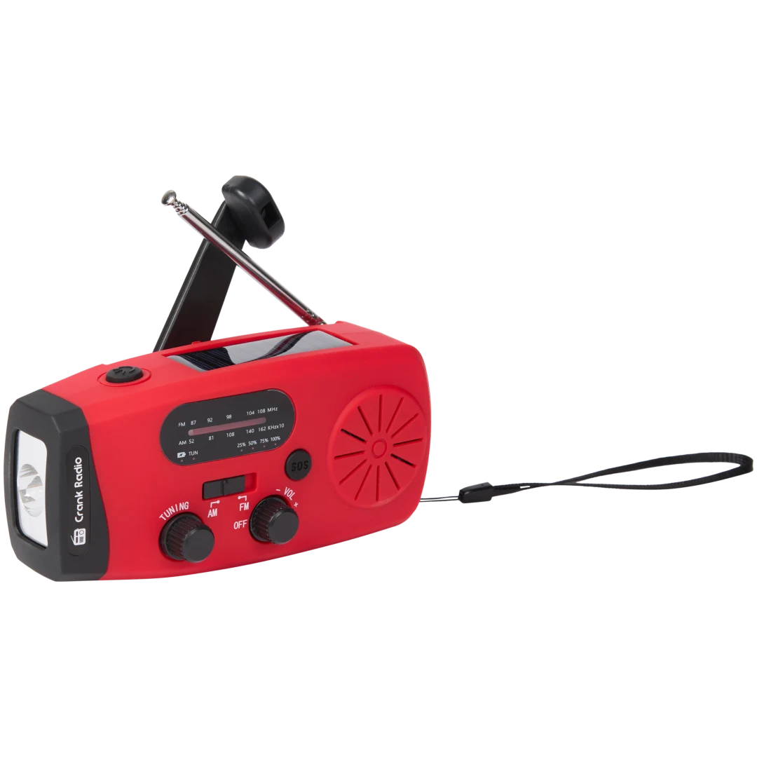 4-in-1 noodradio met zaklamp en powerbank 1