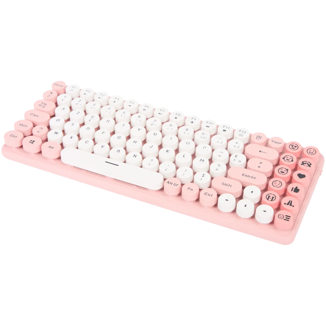Sologic draadloos AZERTY toetsenbord met emoji's 1