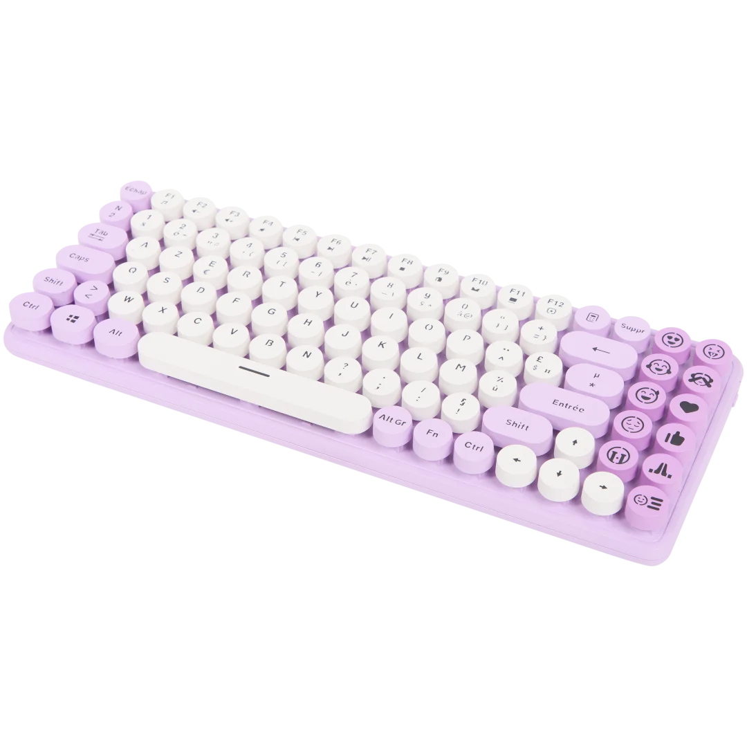 Sologic draadloos AZERTY toetsenbord met emoji's 2