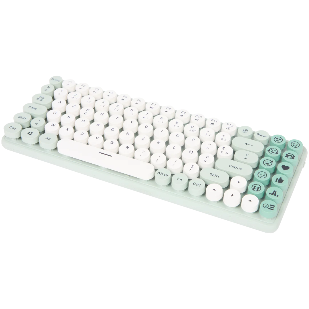 Sologic draadloos AZERTY toetsenbord met emoji's 3