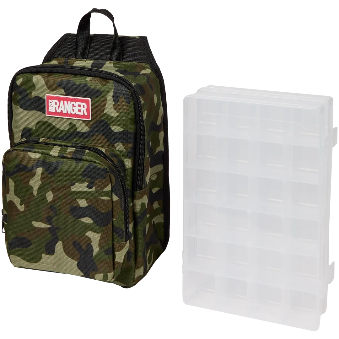 Borsa da pesca con 2 contenitori 1