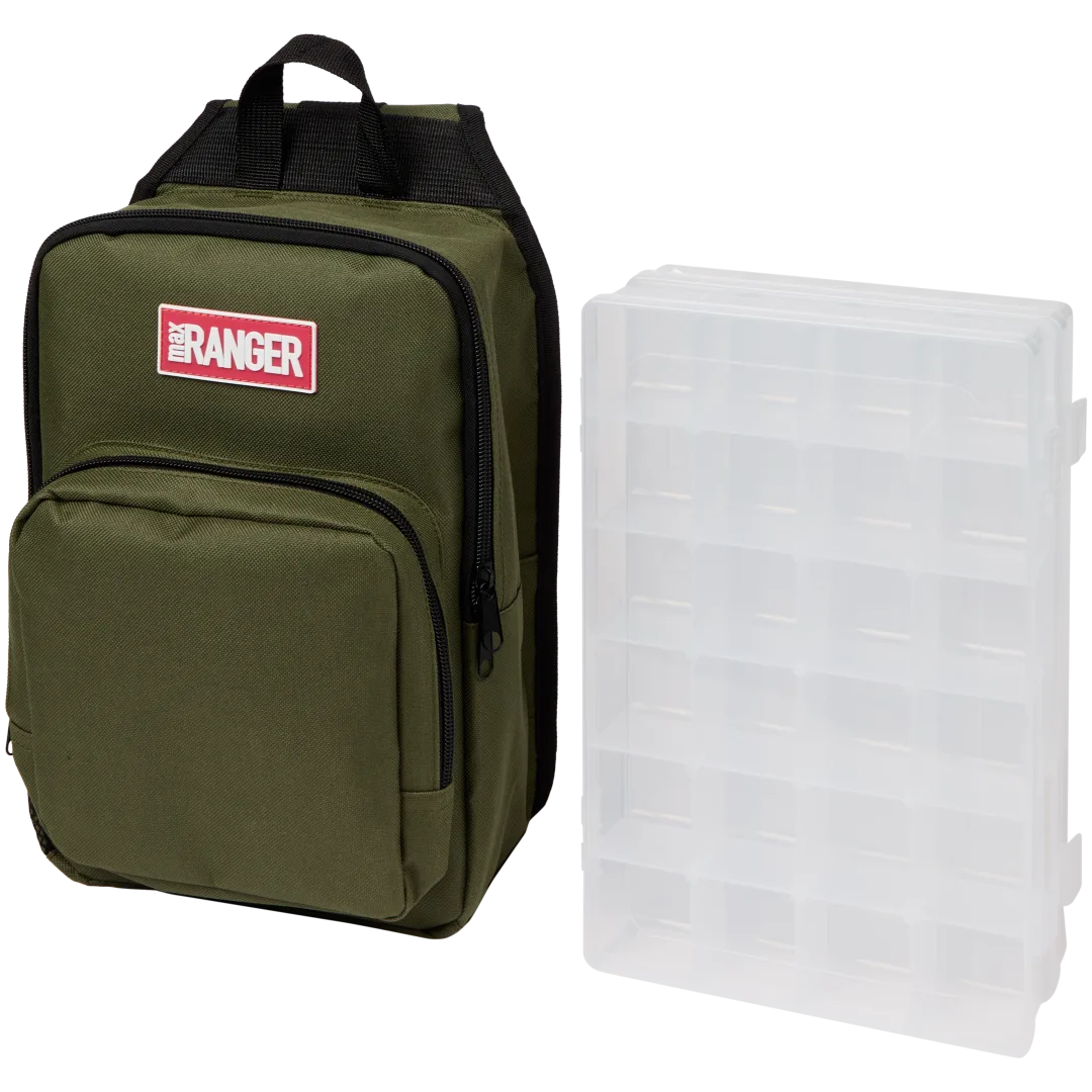 Borsa da pesca con 2 contenitori 4