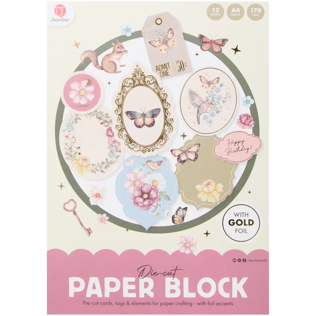 DécoTime papierblok 4