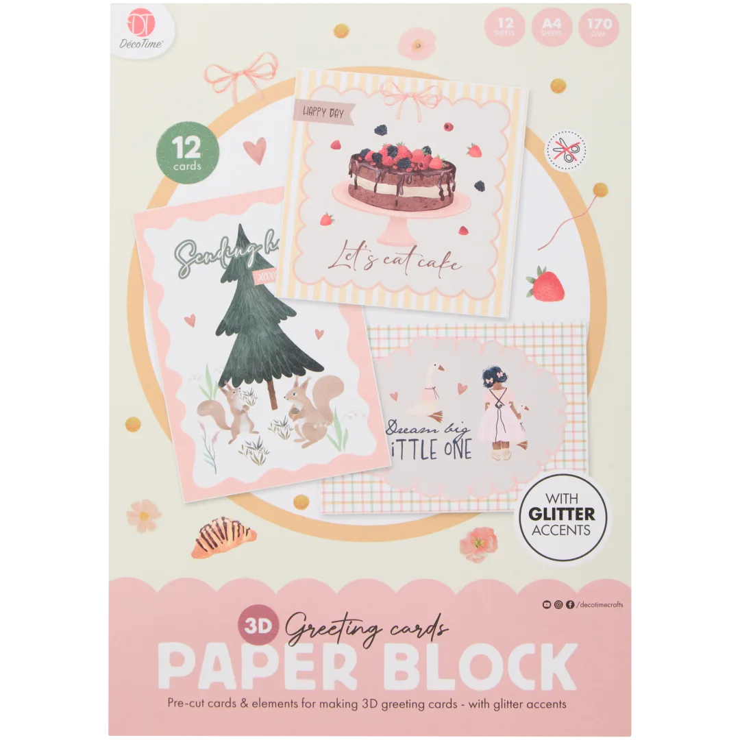 DécoTime papierblok 6