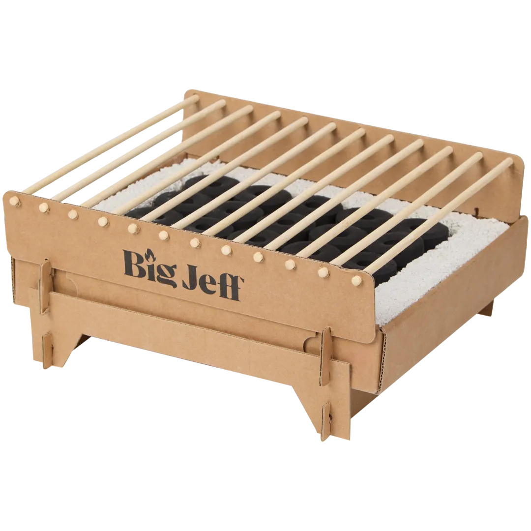 Big Jeff wegwerp barbecue 2