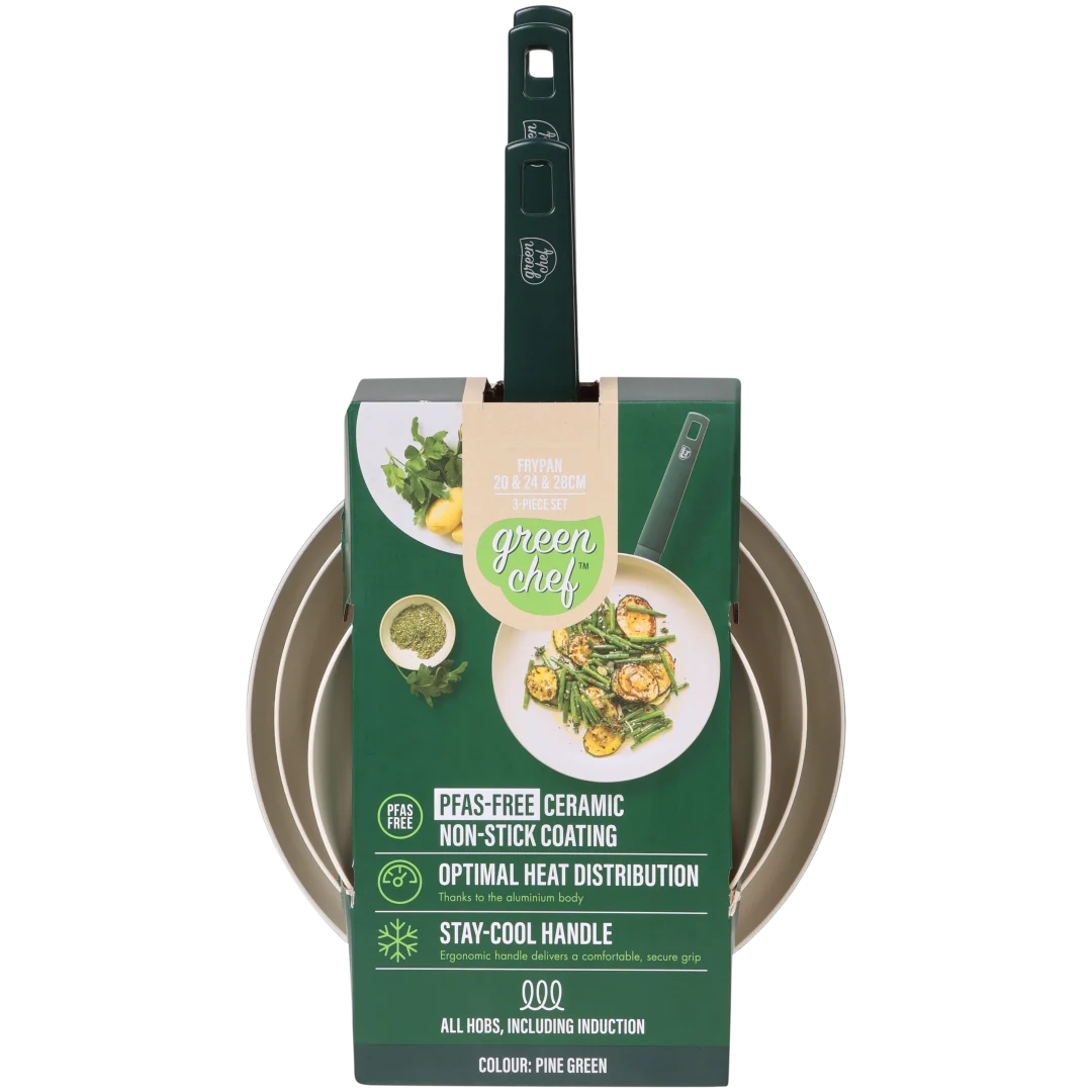GreenChef Bratpfannen-Set 4