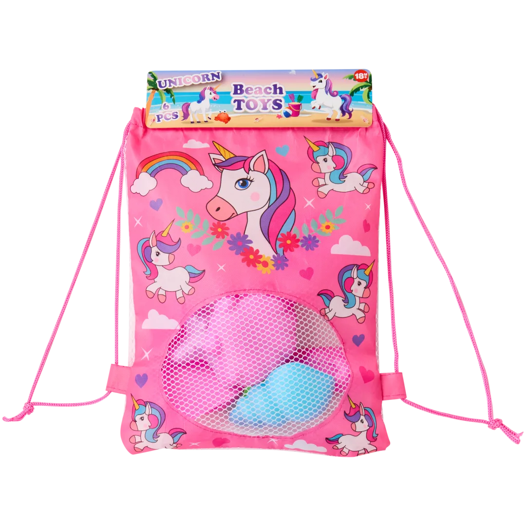 Sac de jouets de plage 6