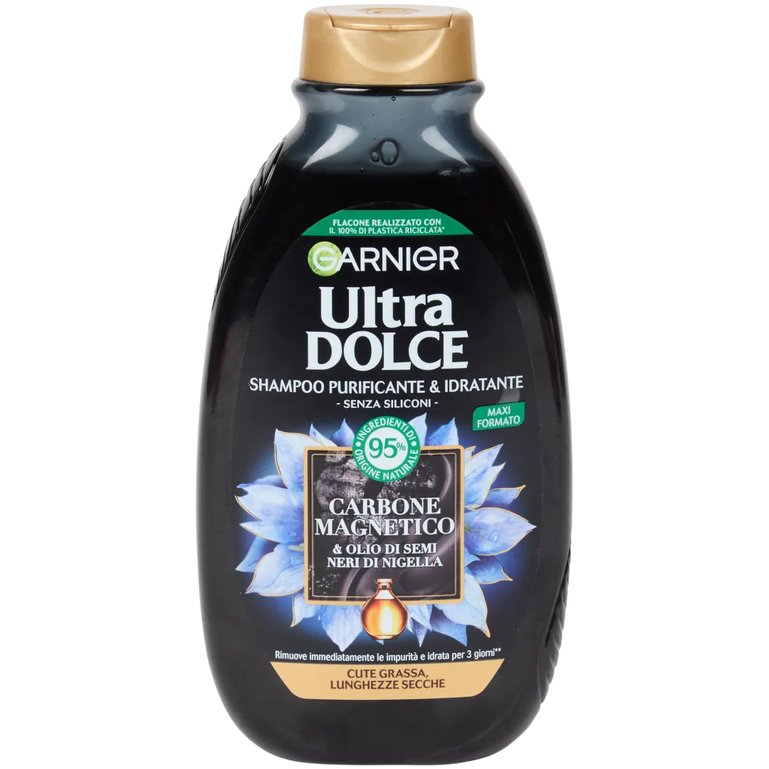 Shampoo Garnier Ultra Dolce Carbone Magnetico 1