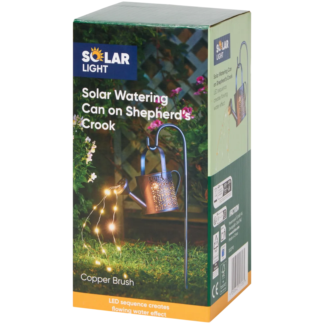 Solar-Gartenstecker mit Deko-Gießkanne 3