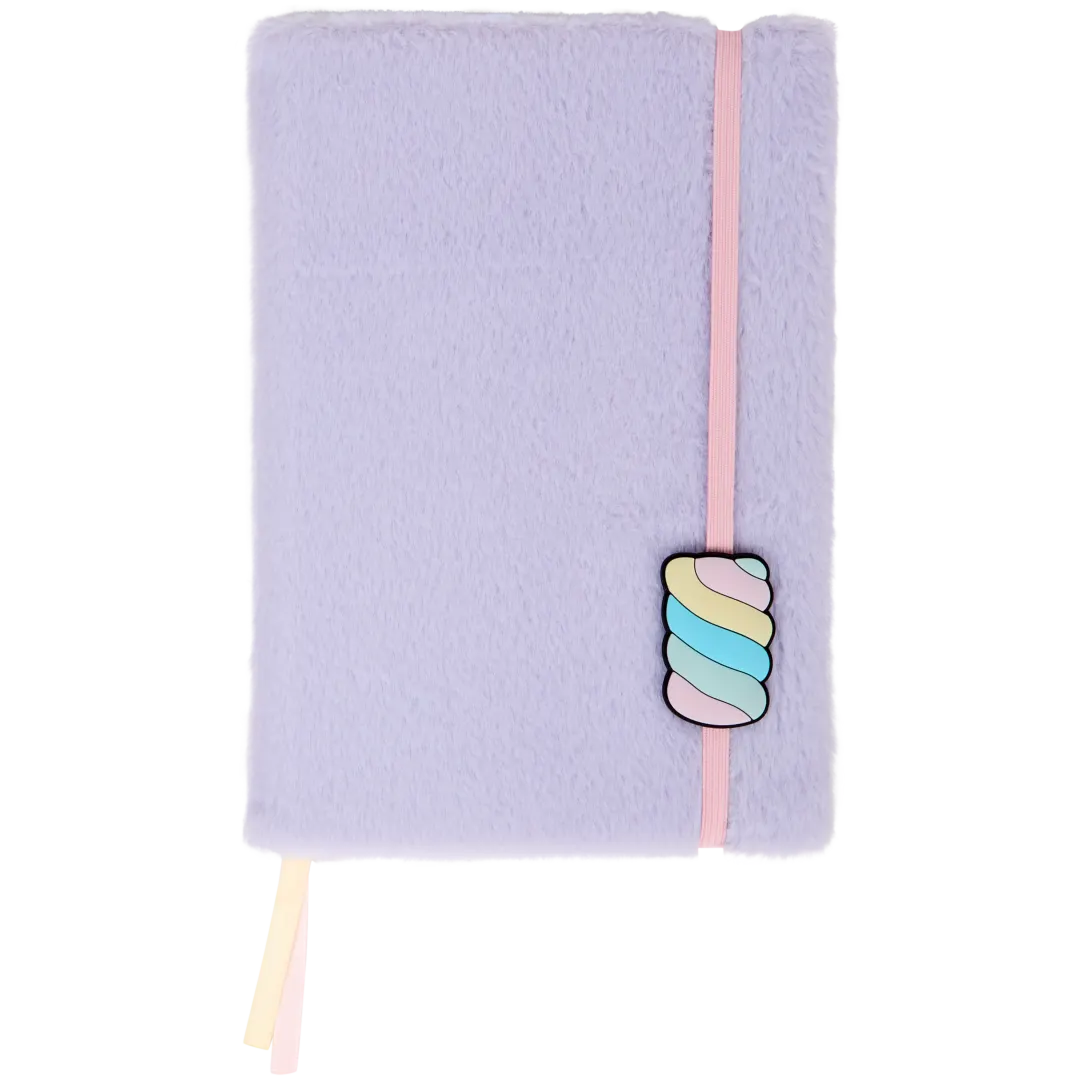 Carnet de notes en peluche