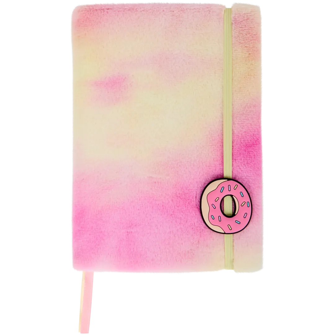 Carnet de notes en peluche