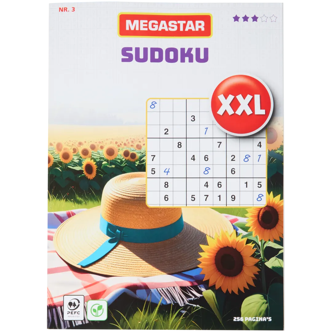 Livro de puzzles XXL Megastar