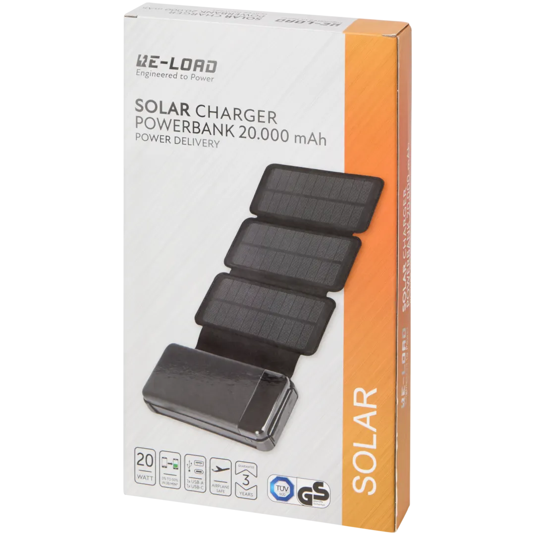 Batterie externe solaire Re-load