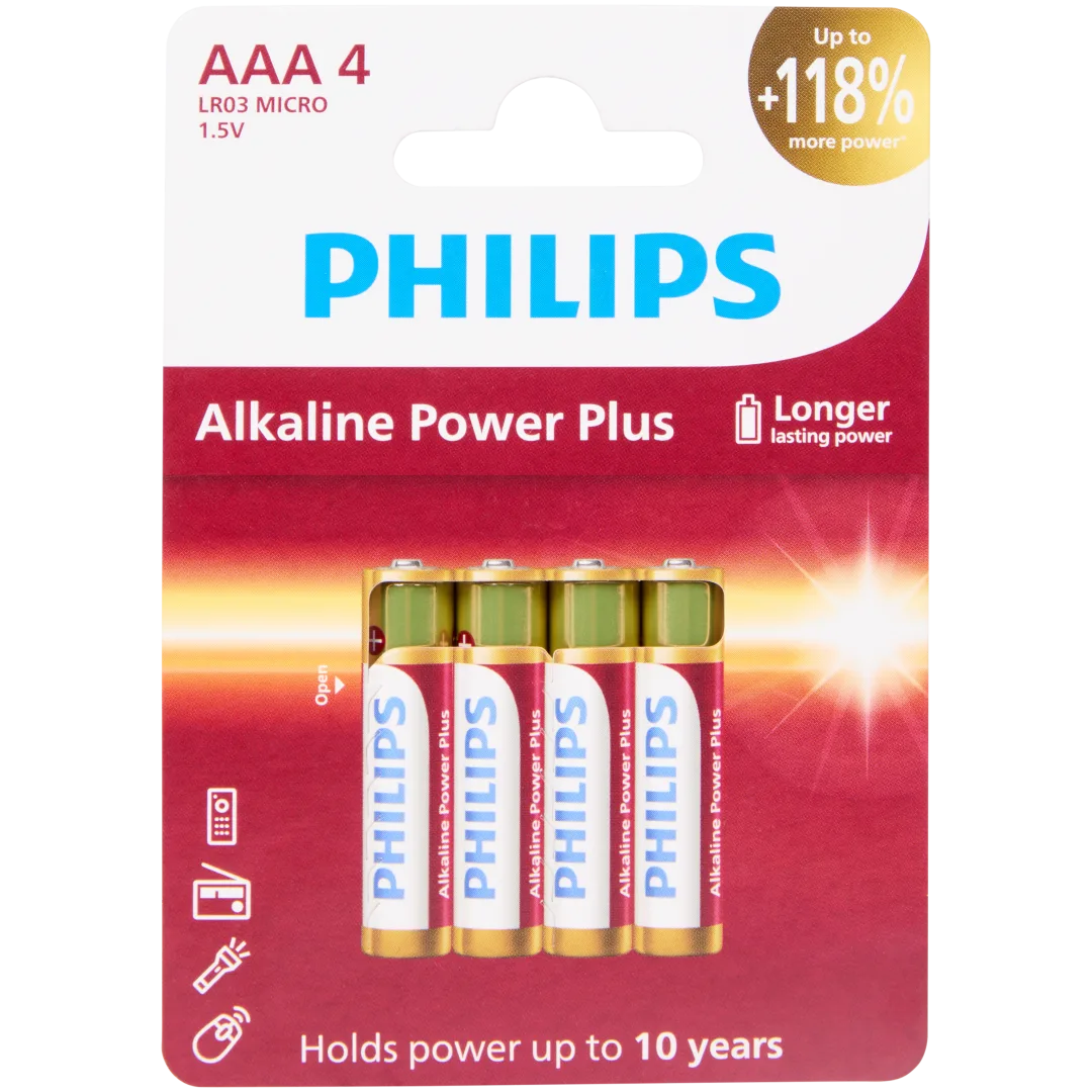 Baterii Philips AAA 1