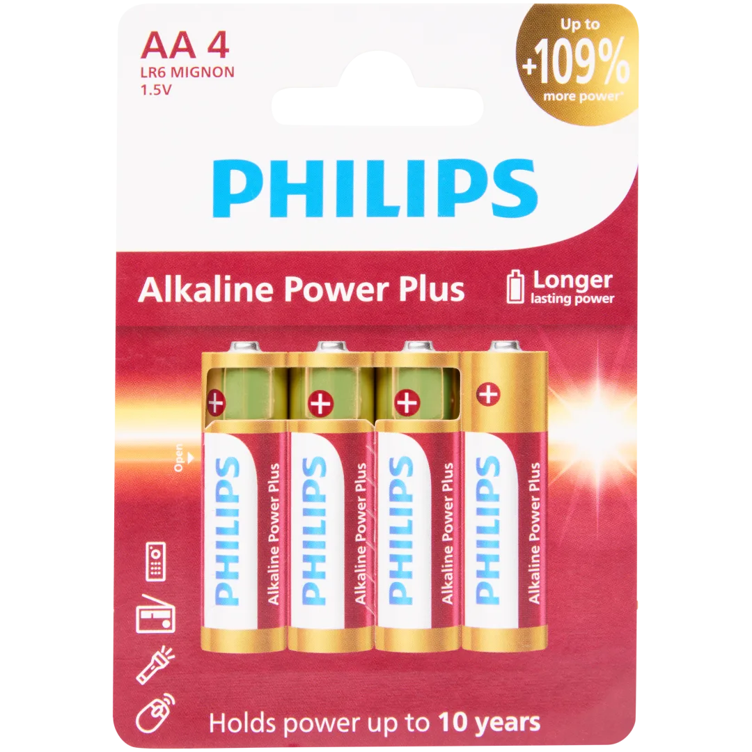 Philips Batterien AA