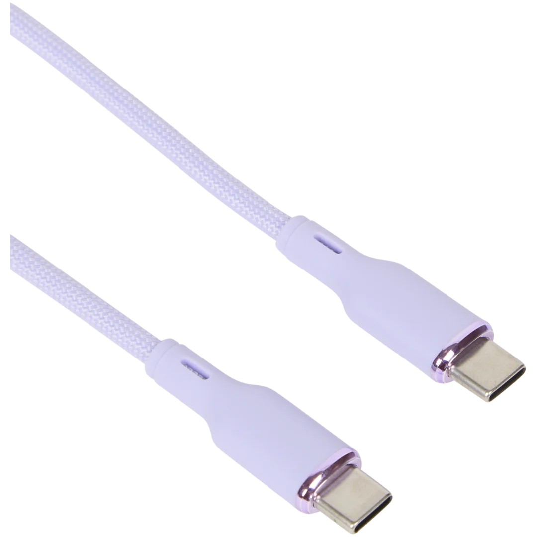 Cabo de dados e carregamento rápido Sologic USB-C para USB-C