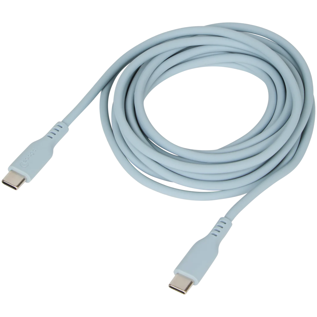Sologic siliconen laad- en datakabel USB-C naar USB-C