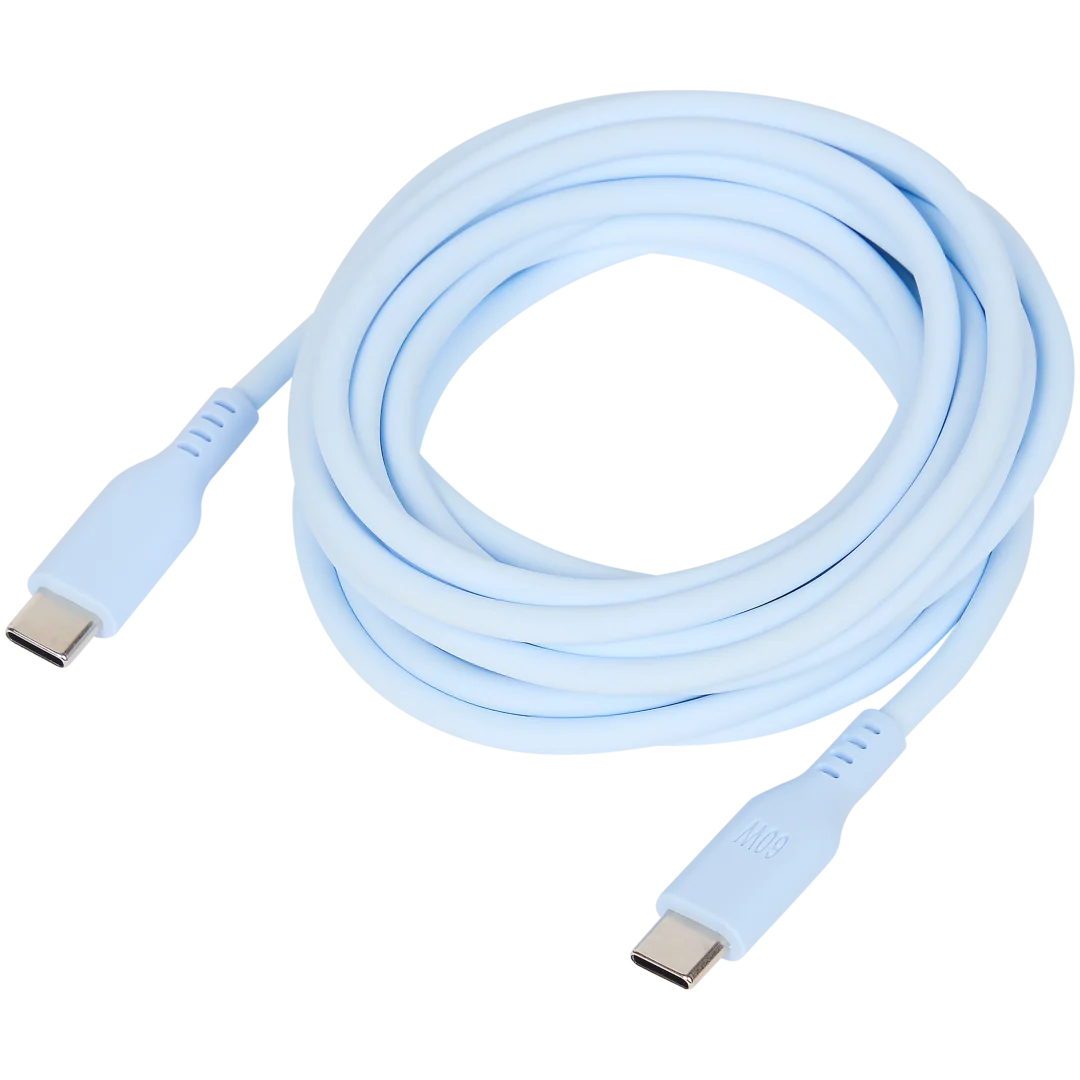 Sologic Silikon-Lade- und Datenkabel USB-C auf USB-C