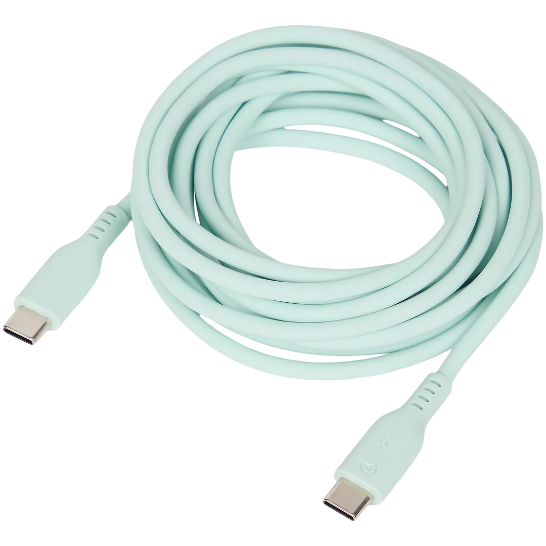 Sologic Silikon-Lade- und Datenkabel USB-C auf USB-C