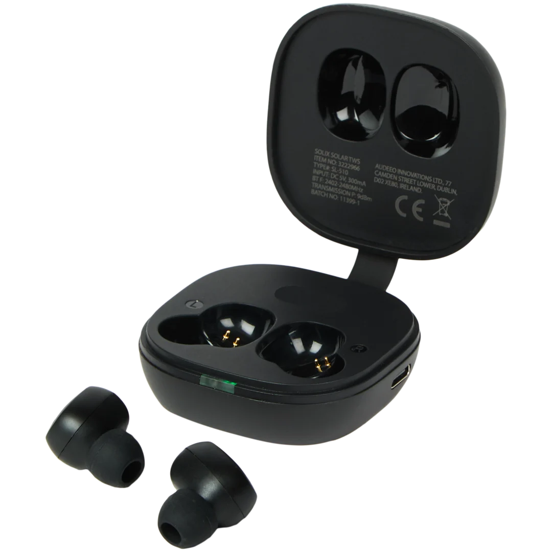 Căști in-ear fără fir solare Solix 2