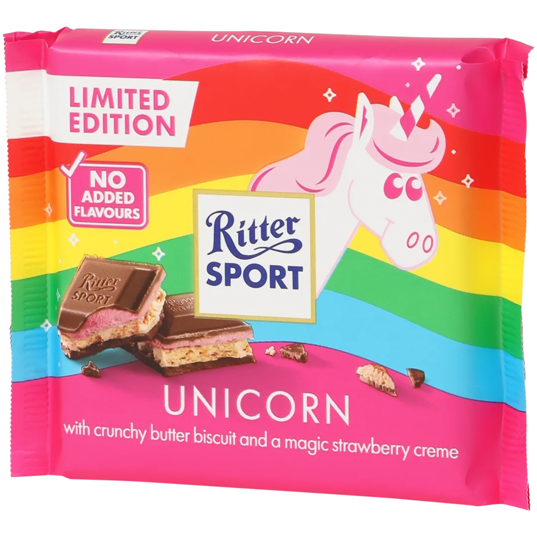 Chocolat Ritter Sport Licorne
