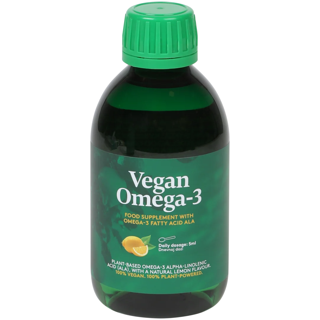 Vegan omega 3 olie Citroen 1