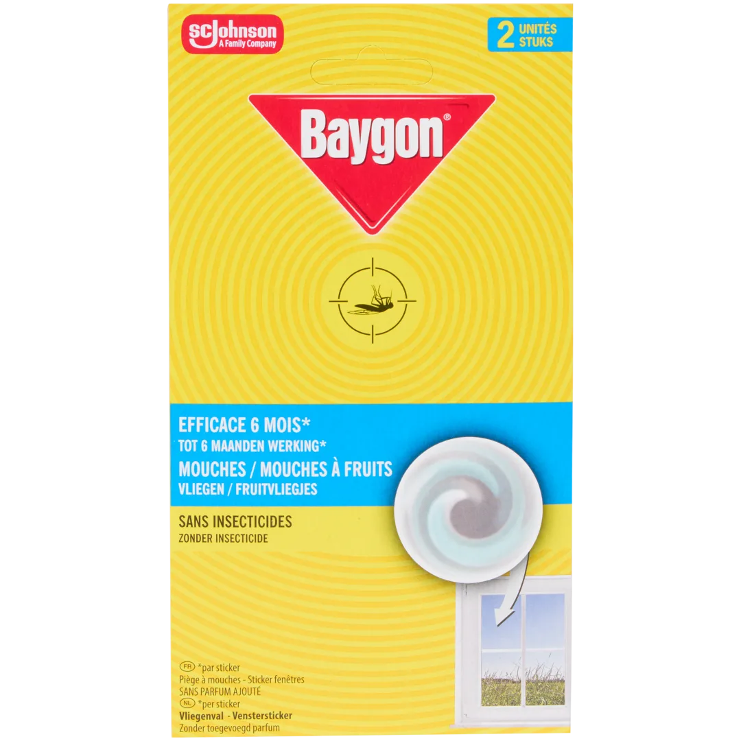 Baygon raamstickers tegen vliegen 1