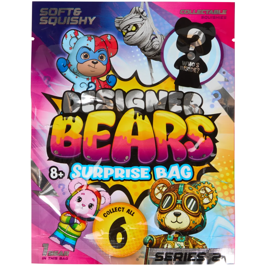 Pungă-surpriză Designer Bears White Label
