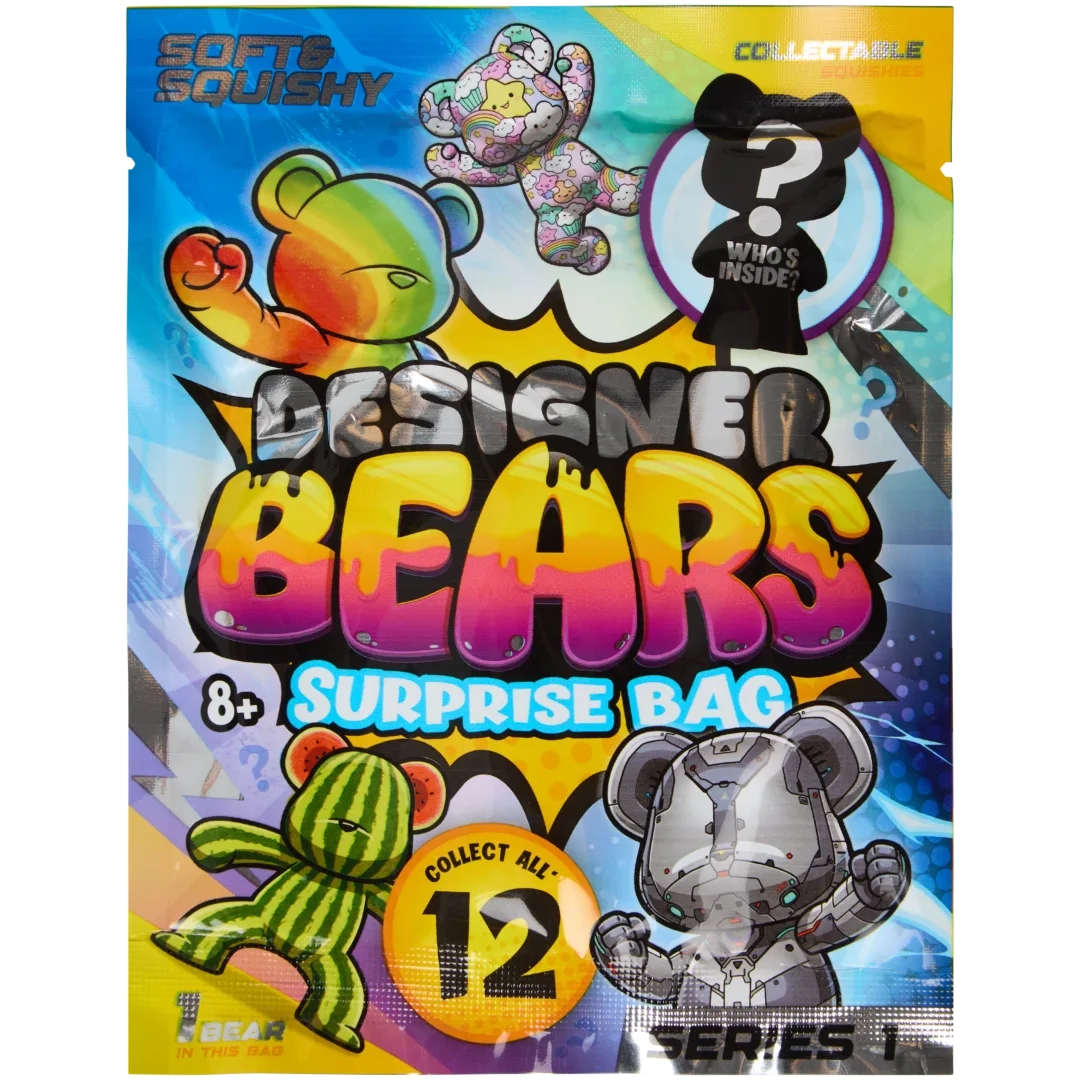 Pungă-surpriză Designer Bears White Label