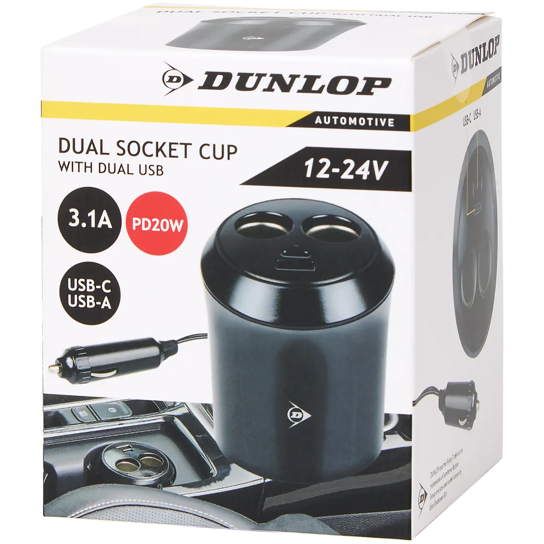 Dunlop autostekkerdoos 1