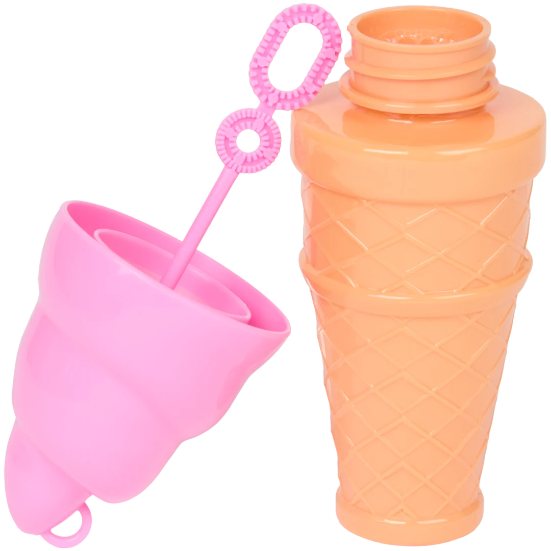 Seifenblasen in Eisform 1