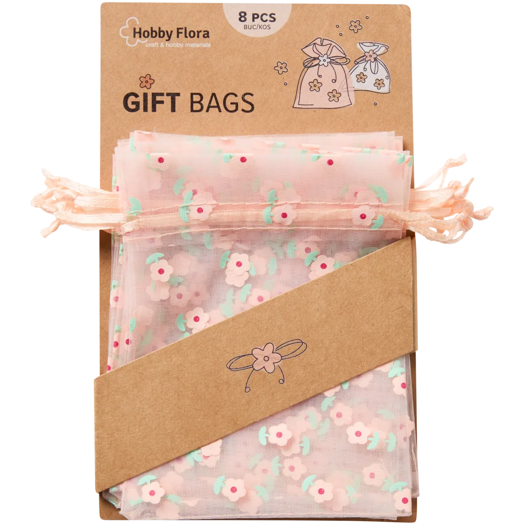 Sachets en organza Hobby Flora 7