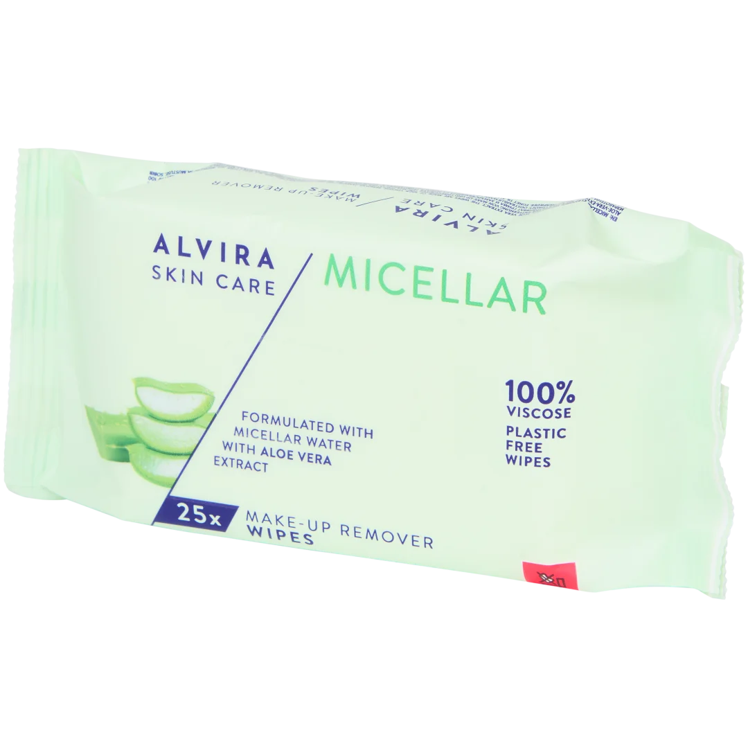 Alvira gezichtsreinigingsdoekjes Micellar 1