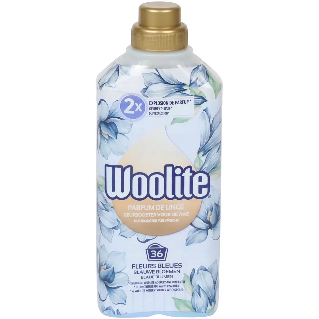 Parfum de linge Woolite Fleurs bleues