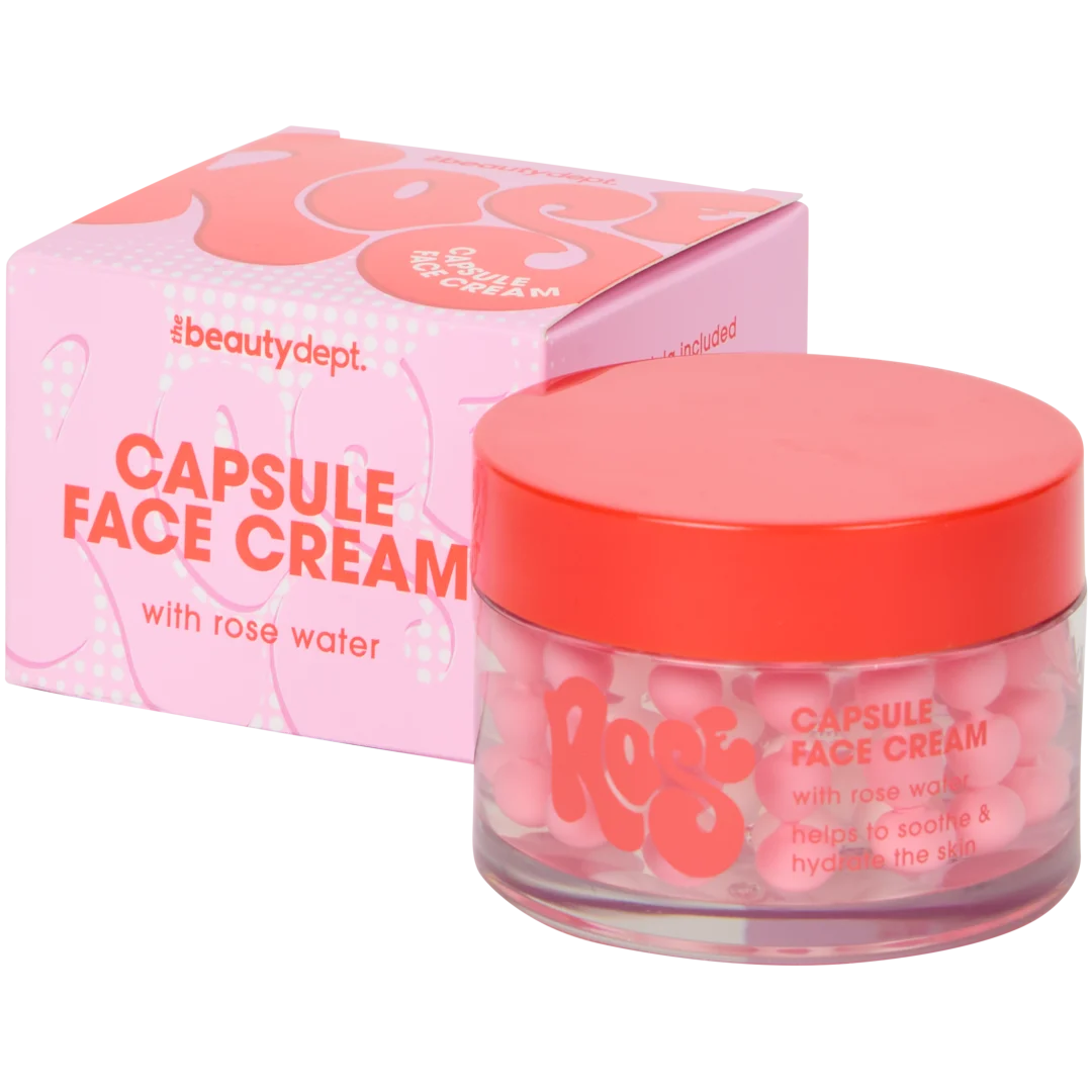 Creme facial em cápsulas The Beauty Dept. Água de rosas