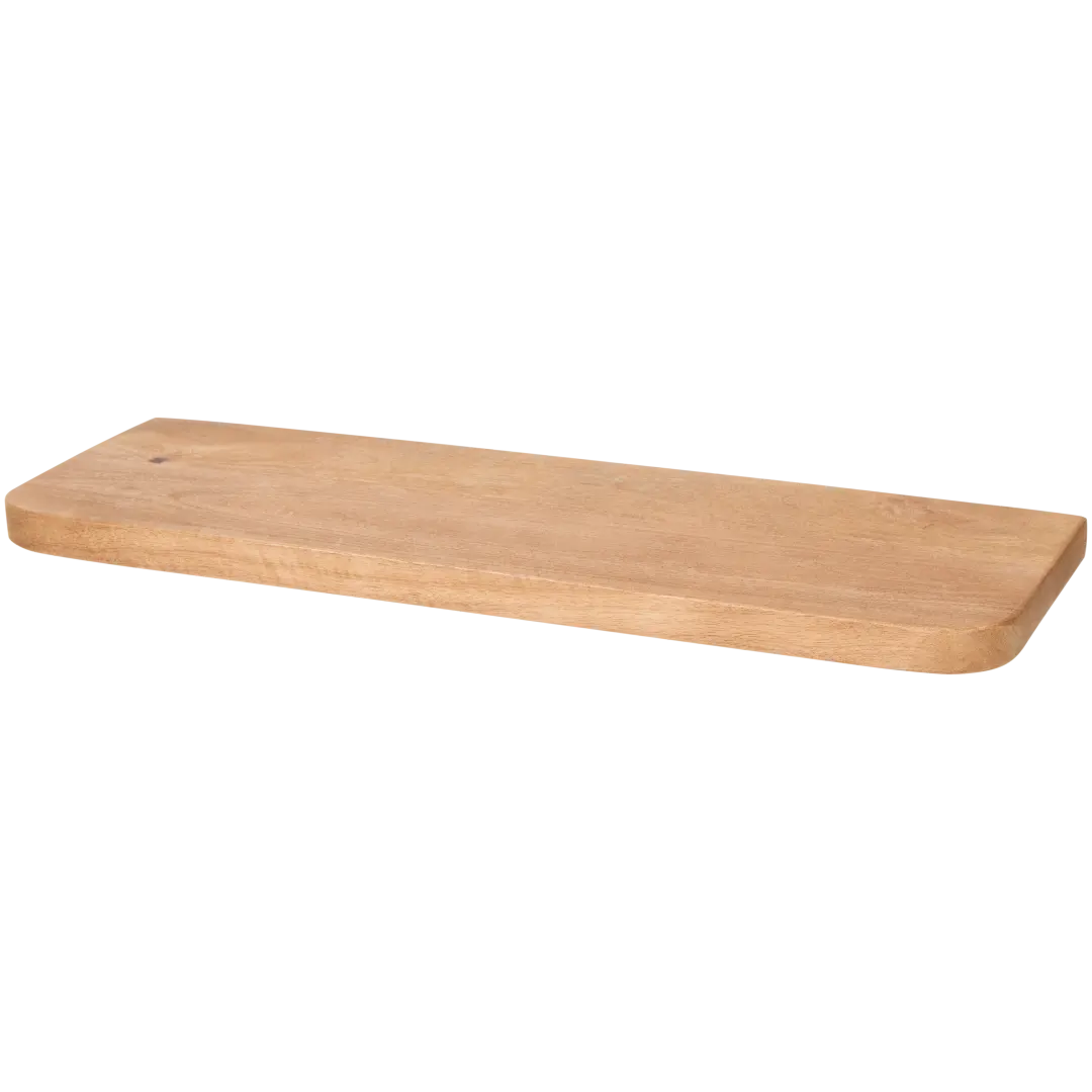 Balda para la pared de madera de mango