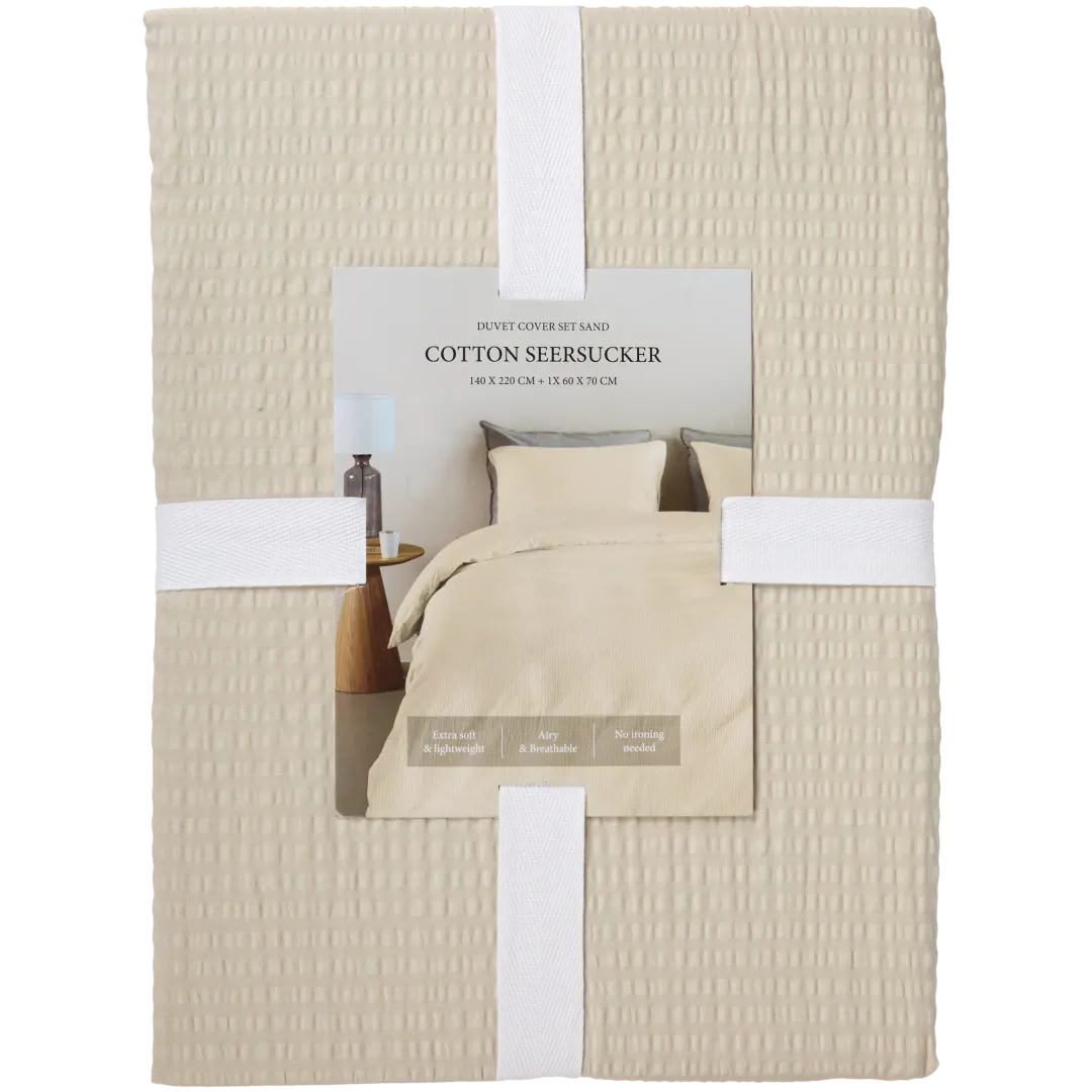 Seersucker dekbedovertrek 4