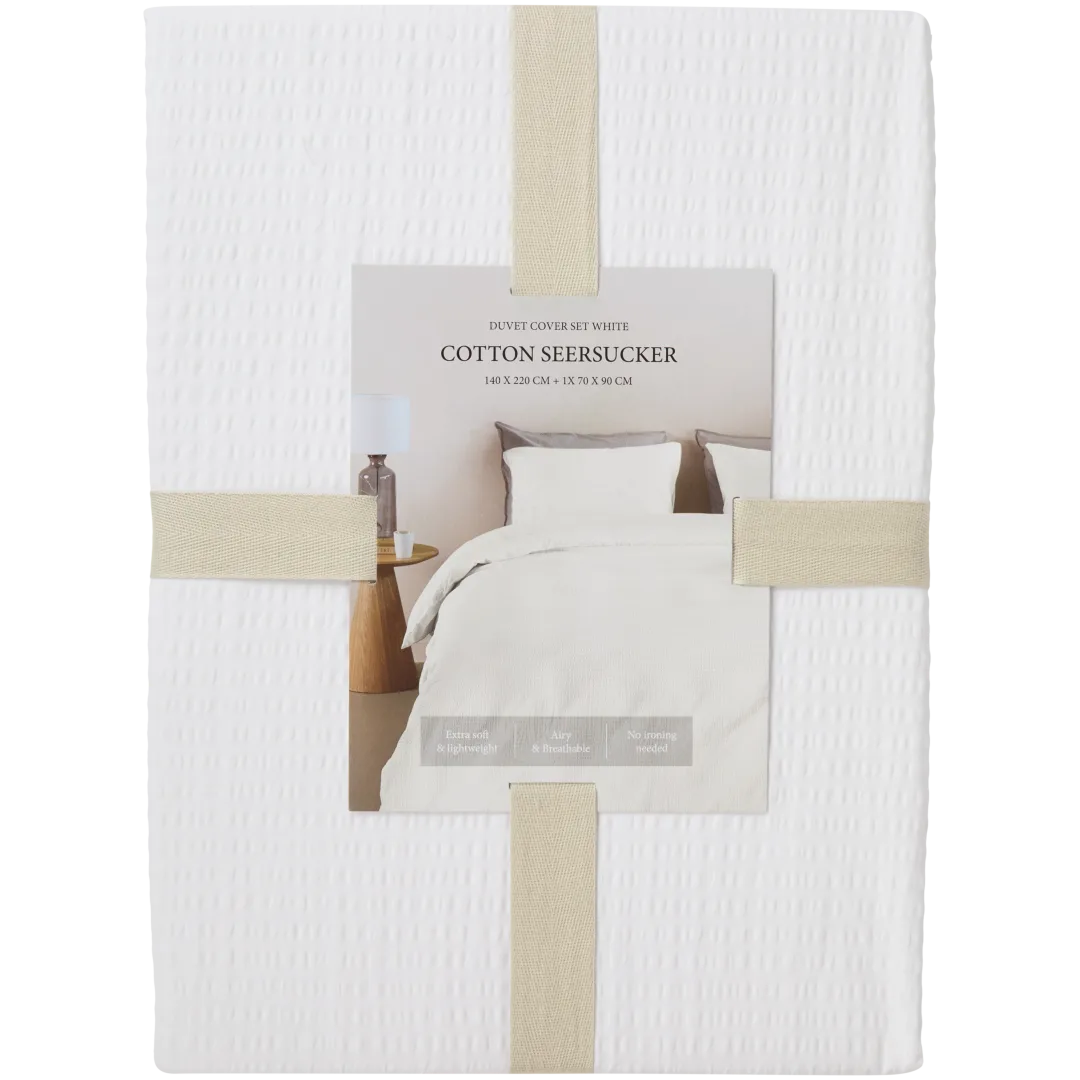 Seersucker-Bettbezug 1