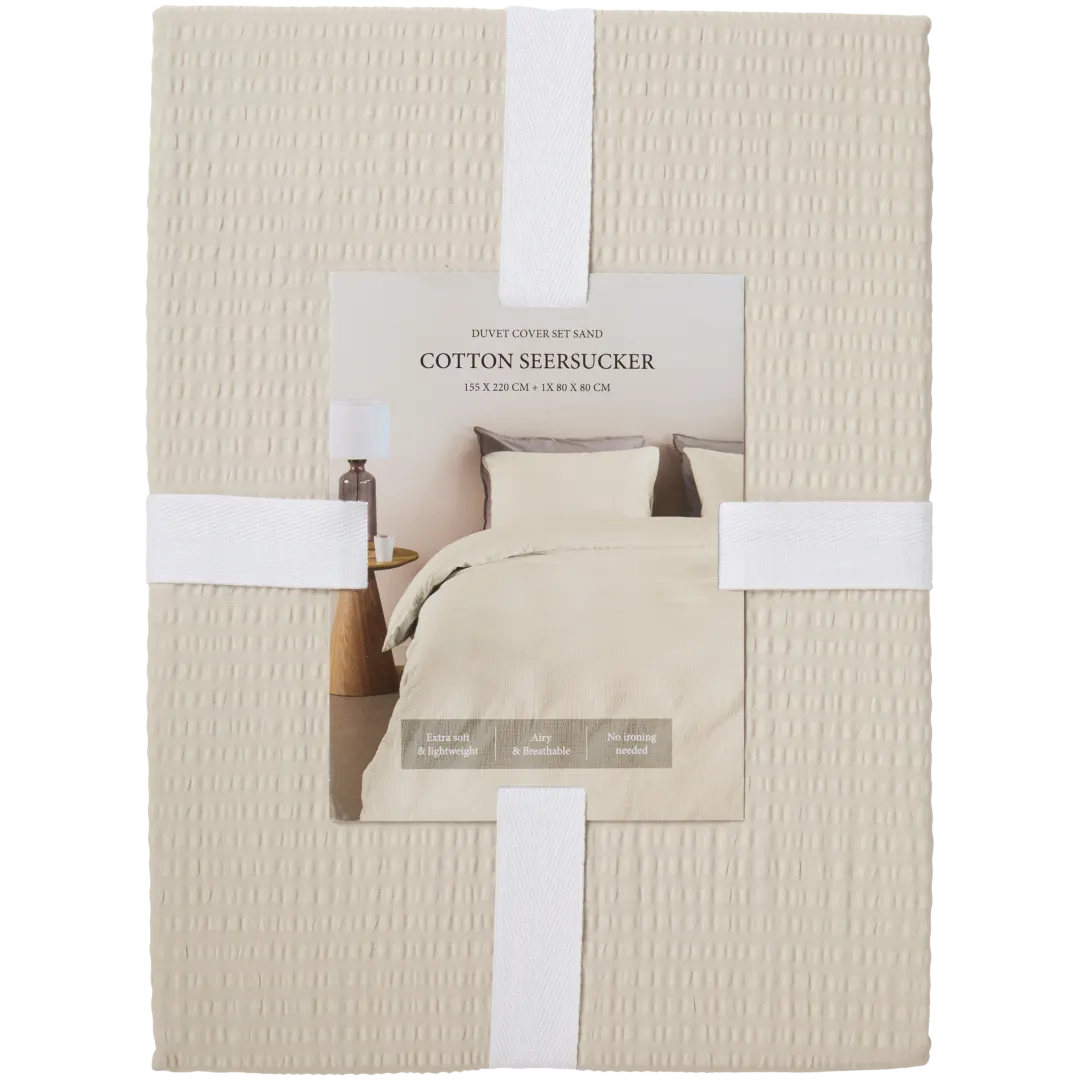 Seersucker-Bettbezug 5