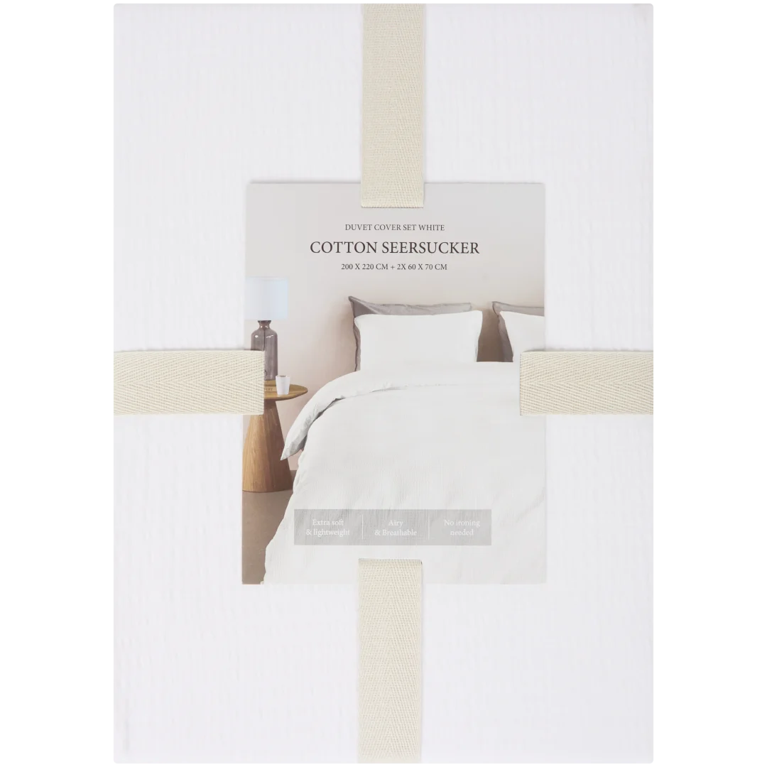 Seersucker dekbedovertrek 5