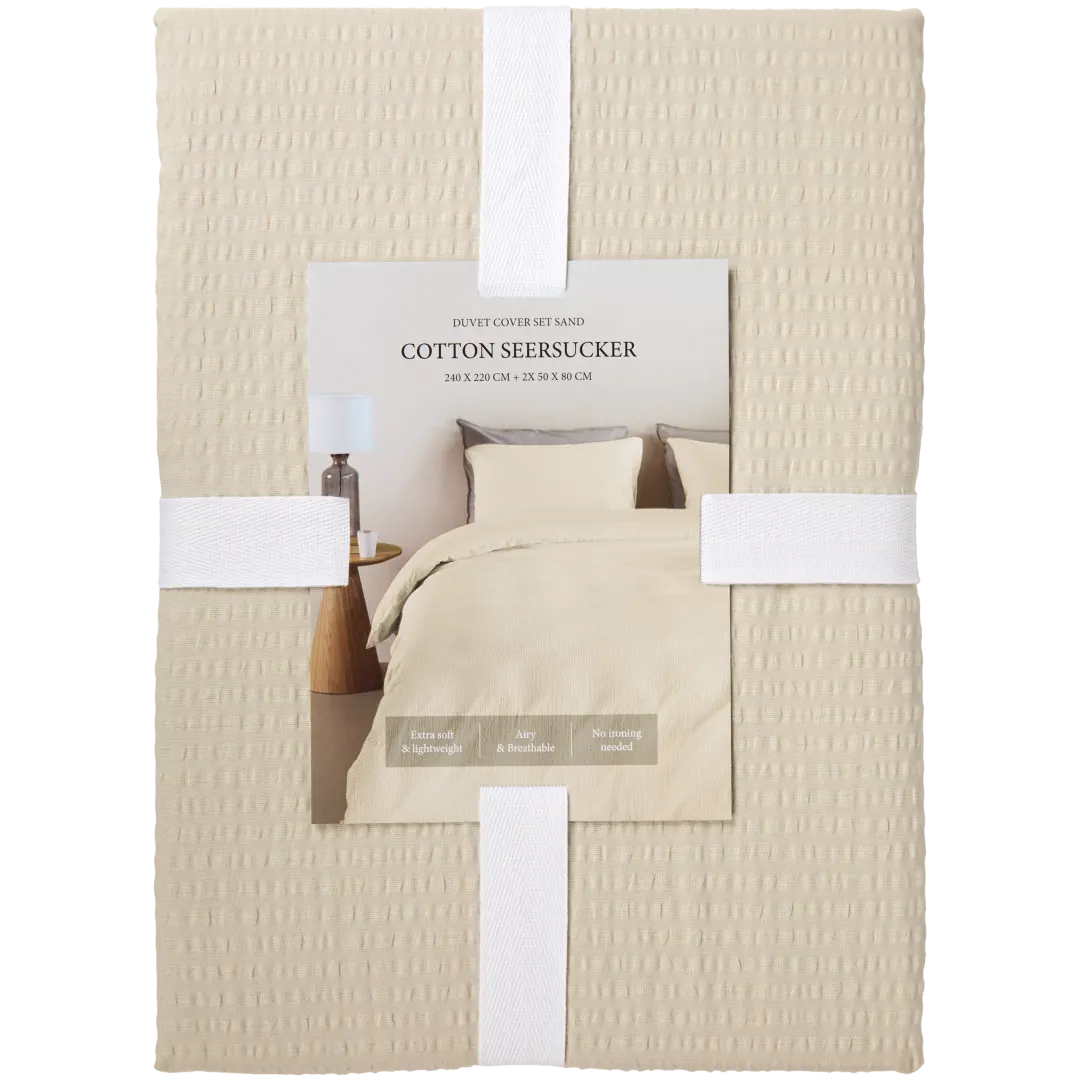 Copripiumino in seersucker 1