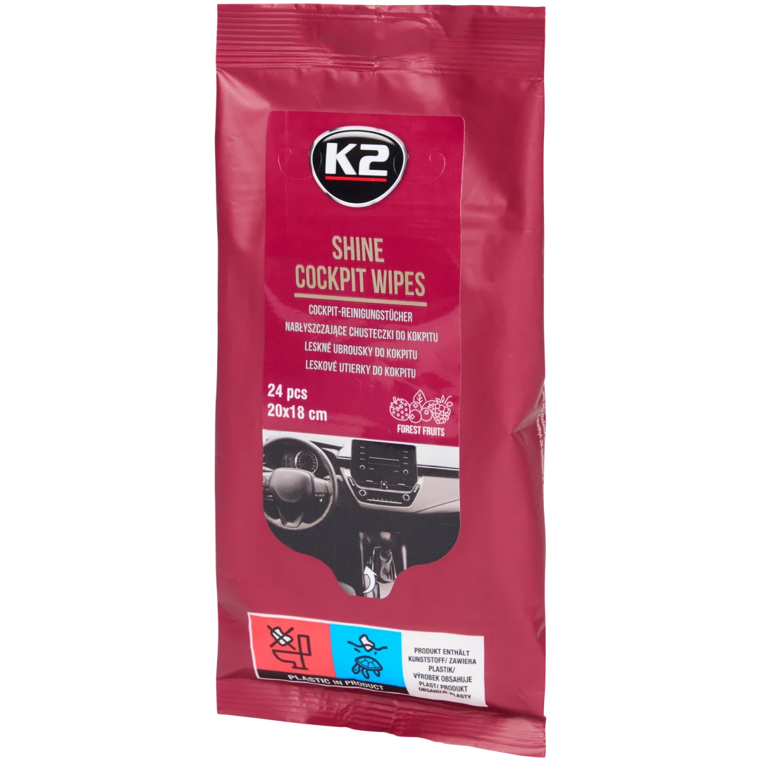 Vlhčené utierky do auta K2 1