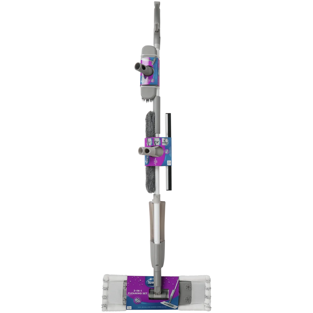 3-in-1 vloermop set