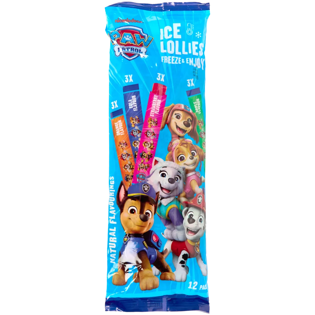 Polos de helado Paw Patrol 1