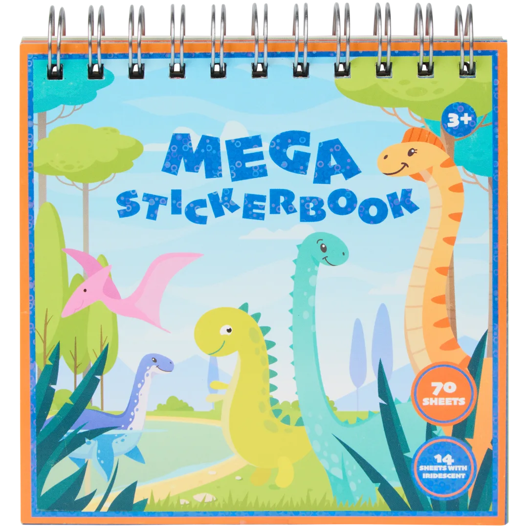 Mega stickerboek